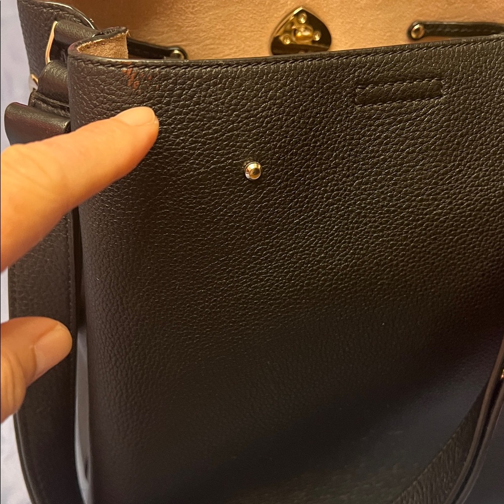 Kate Spade Black Pebbled Leather Shoulder Bag/crossbody bag - Picture 15 of 15